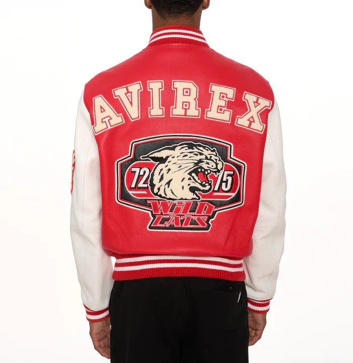 AVIREX WILDCAT VARSITY JACKET