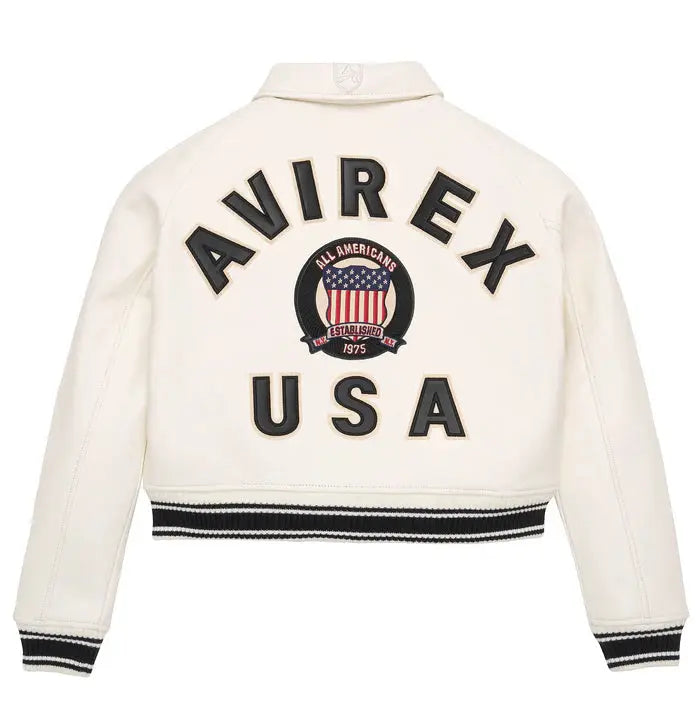 Women Avirex CROPPED ICON JACKET