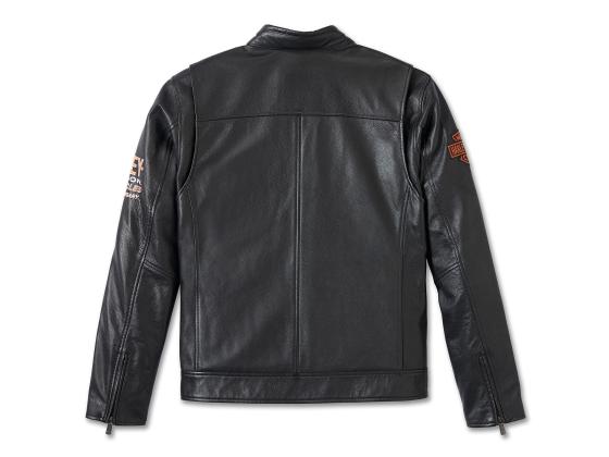 Men's Harley Davidson 120th Anniversary Leather Jacket