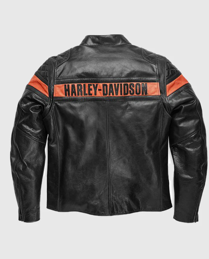 Men's Victory Sweep Harley Davidson Leather Jacket
