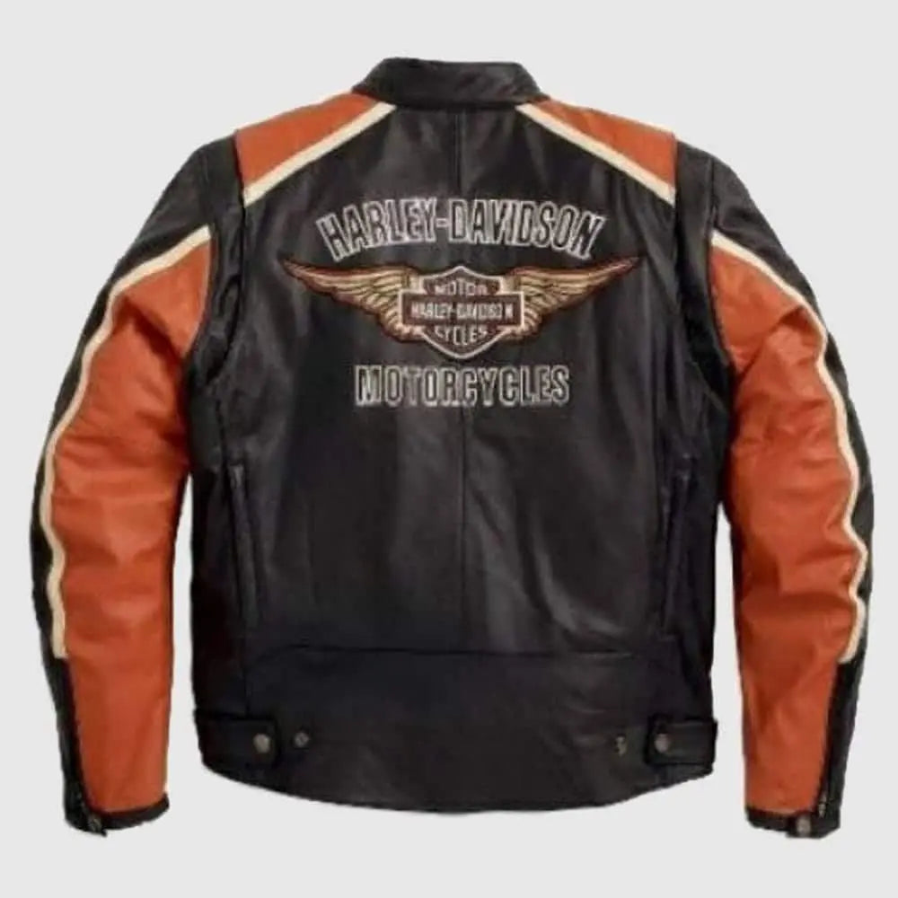 Harley Davidson Classic Cruiser Leather Jacket