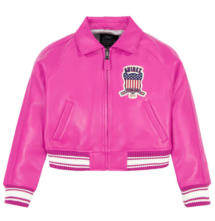 Women Avirex CROPPED ICON JACKET