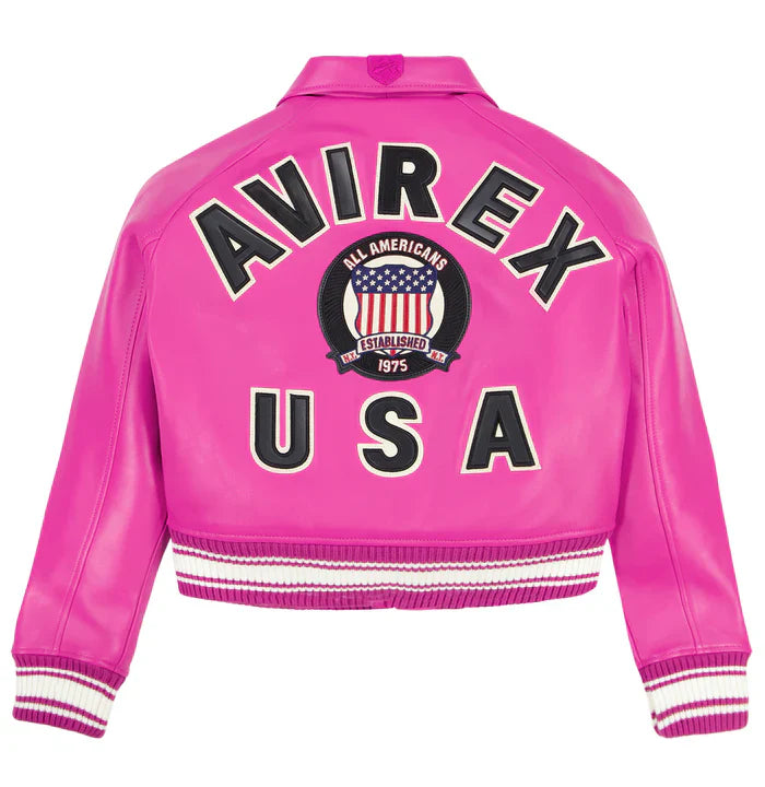 Women Avirex CROPPED ICON JACKET