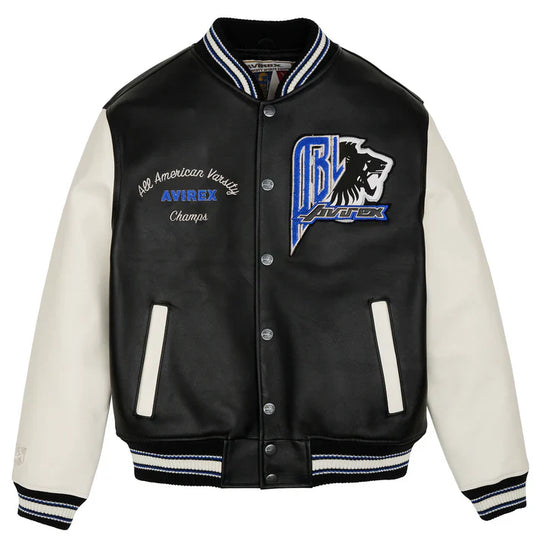 BLACK LIONS VARSITY JACKET
