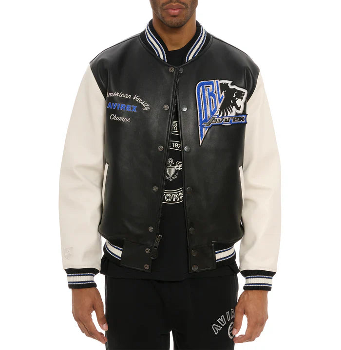 BLACK LIONS VARSITY JACKET