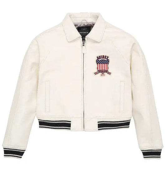 Women Avirex CROPPED ICON JACKET
