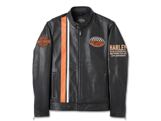Men's Harley Davidson 120th Anniversary Leather Jacket