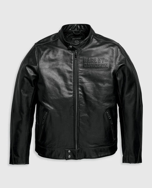 Men's Harley Davidson Enodia Leather Riding Jacket