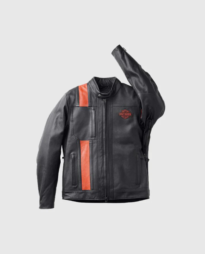 Men's Hwy-100 Waterproof Leather Jacket