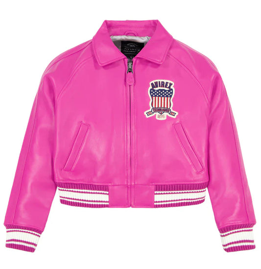 Women Avirex CROPPED ICON JACKET